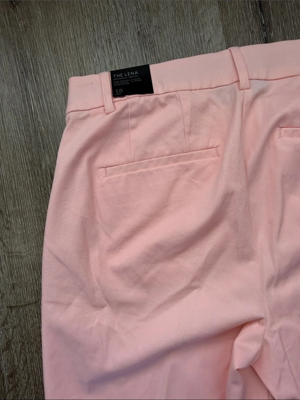 Lane Bryant Light Pink Cropped Tailored Pants - Picture 7 of 10